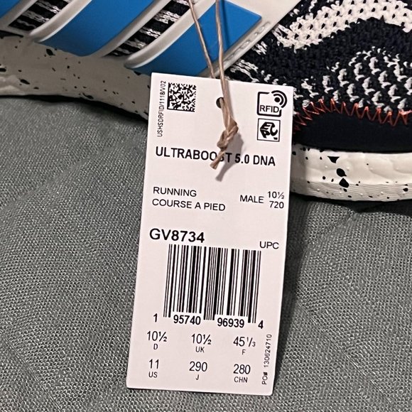 Adidas ULTRABOOST 5.0 DNA Shadow Navy / Pulse Blue / Chalk White